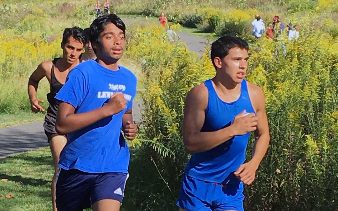 Lewis Cross Country Places Second in Meet